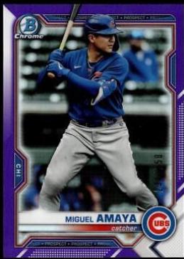 Miguel Amaya [Purple Refractor] #BCP-148