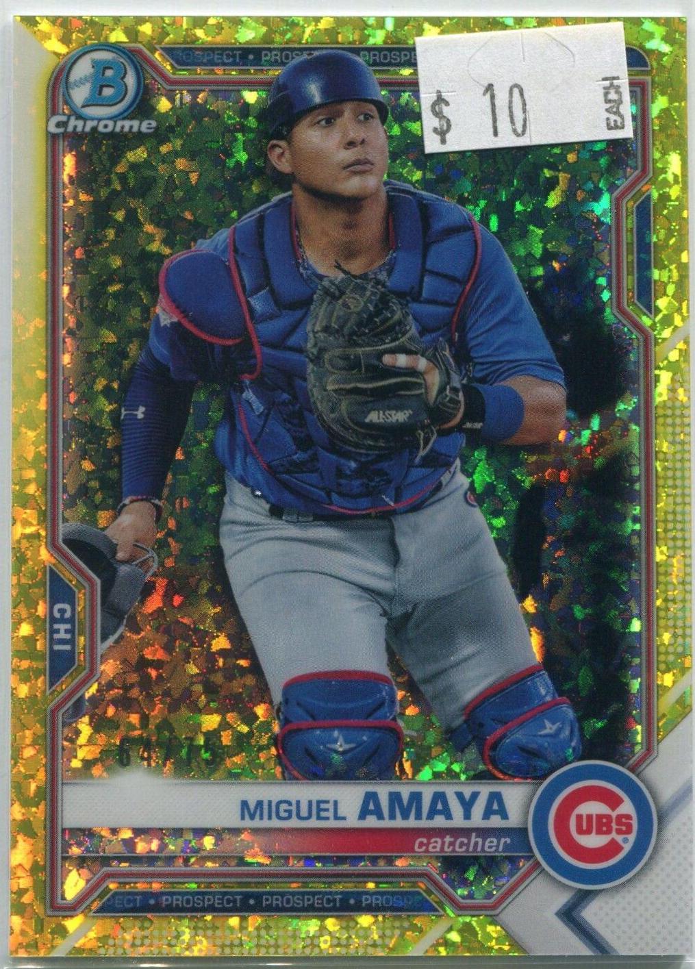 Miguel Amaya [Yellow Refractor] #BCP-148