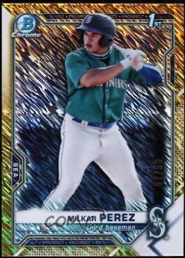 Milkar Perez [Gold Shimmer Refractor] #BCP-215