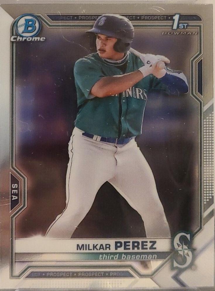 Milkar Perez [X Green Xfractor] #BCP-215