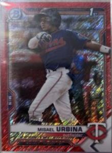 Misael Urbina [X Red Xfractor] #BCP-206