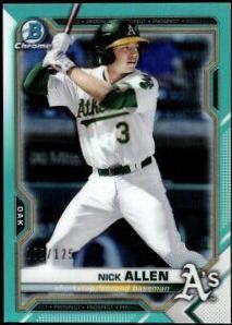 Nick Allen [Aqua Refractor] #BCP-147