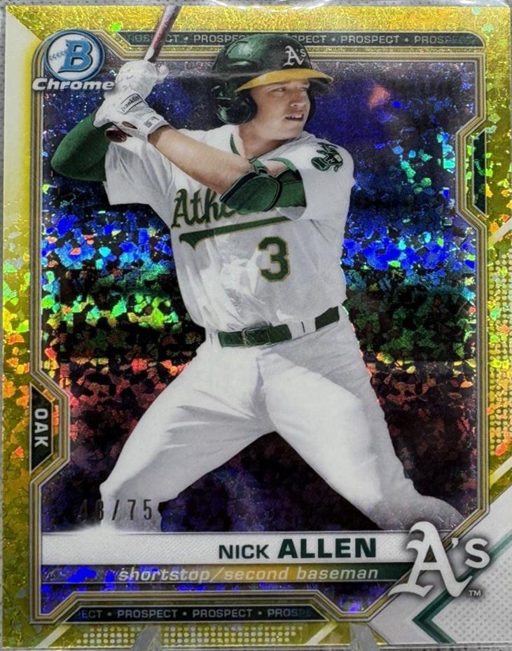 Nick Allen [Gold Refractor] #BCP-147