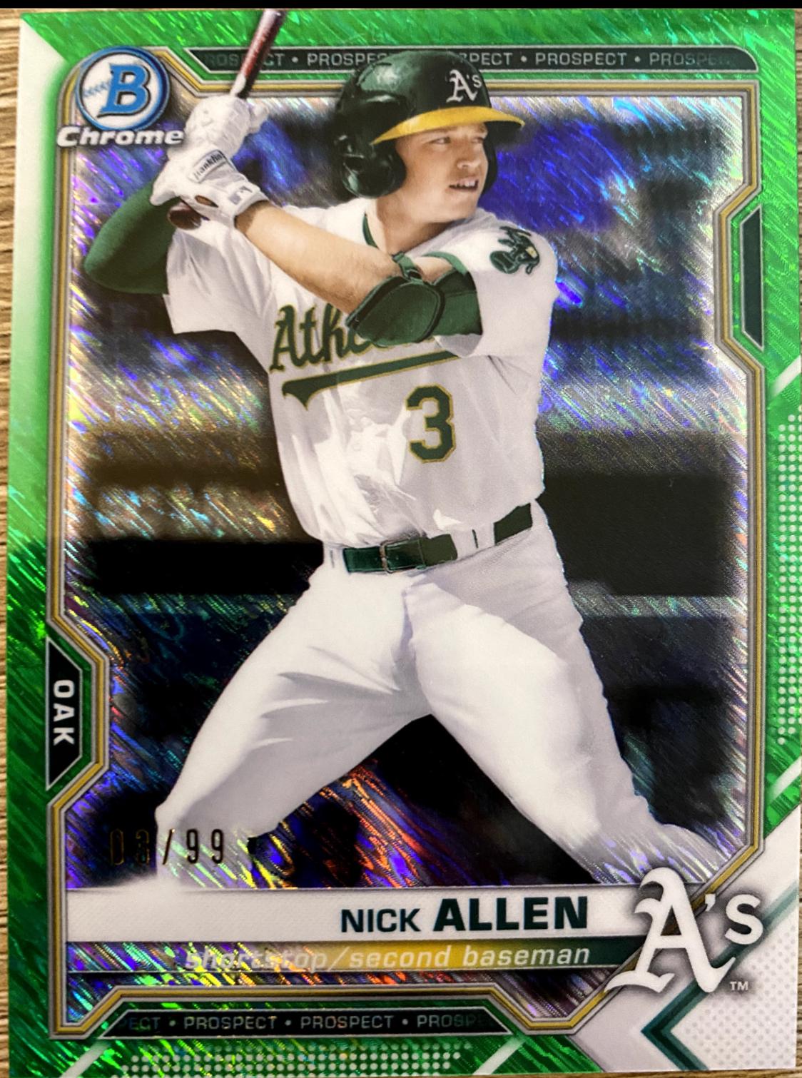 Nick Allen [Green Refractor] #BCP-147