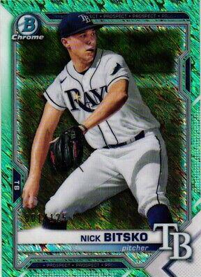 Nick Bitsko [Aqua Shimmer Refractor] #BCP-143