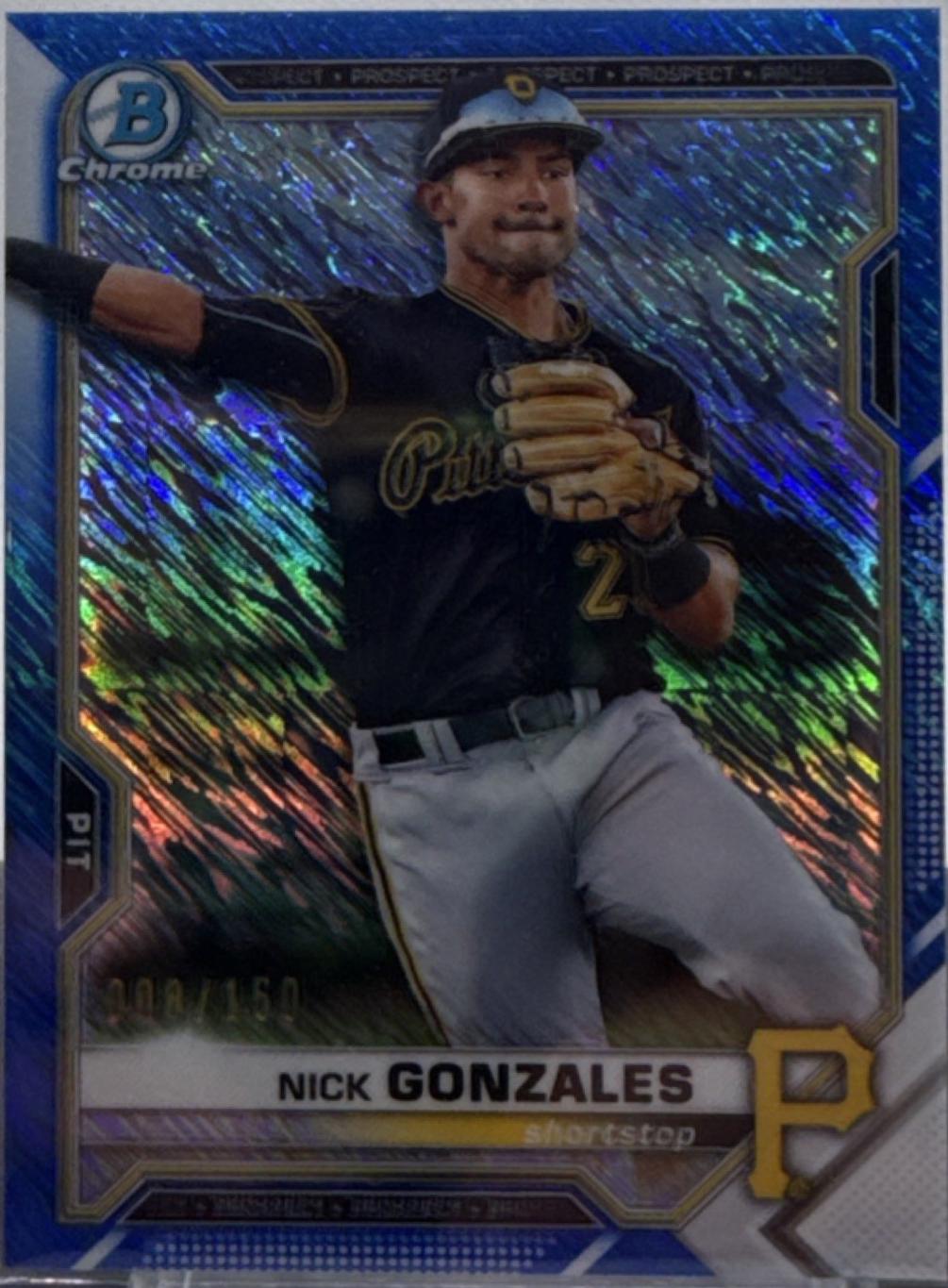 Nick Gonzales [Blue Refractor] #BCP-34