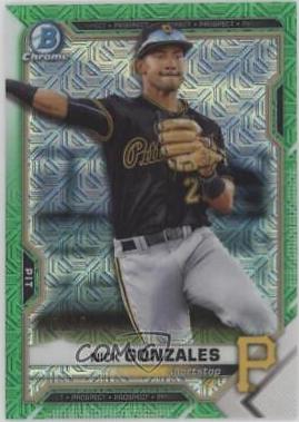Nick Gonzales [Green Refractor Mega Box Mojo] #BCP-34