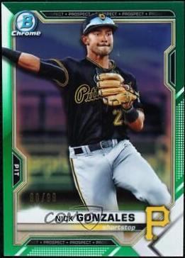 Nick Gonzales [Green Refractor] #BCP-34