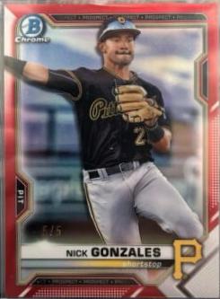 Nick Gonzales [Red Refractor] #BCP-34