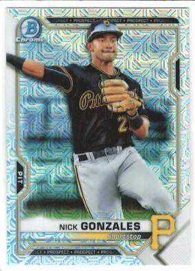 Nick Gonzales [SP Chrome Mojo Refractor Mega Box Mojo] #BCP-34