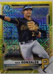 Nick Gonzales [Yellow Refractor] #BCP-34