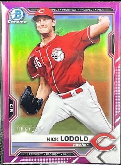 Nick Lodolo [Fuchsia Refractor] #BCP-20