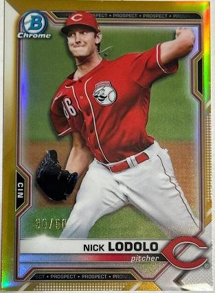 Nick Lodolo [Gold Refractor] #BCP-20