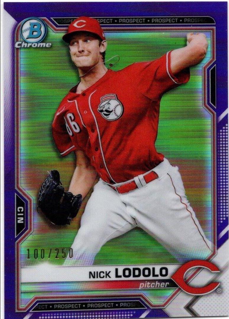 Nick Lodolo [Purple Refractor] #BCP-20