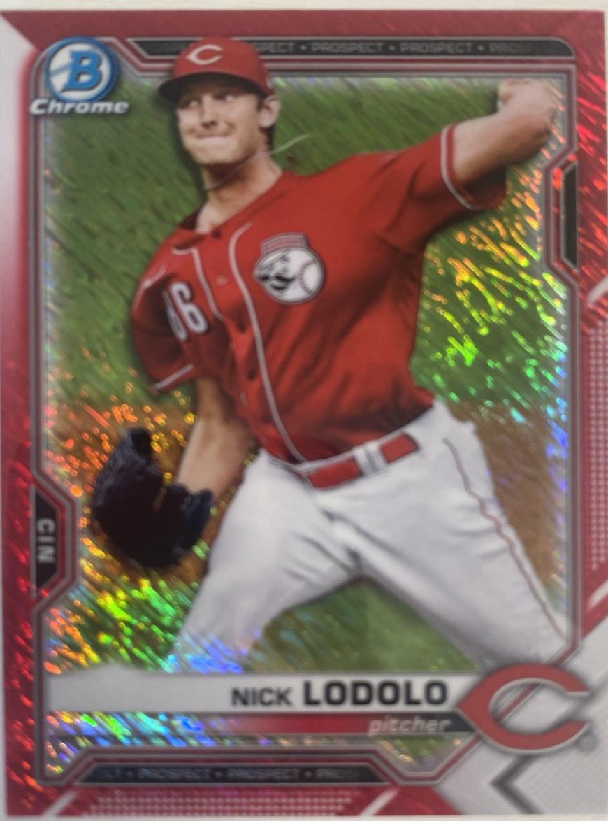 Nick Lodolo [Red Refractor] #BCP-20