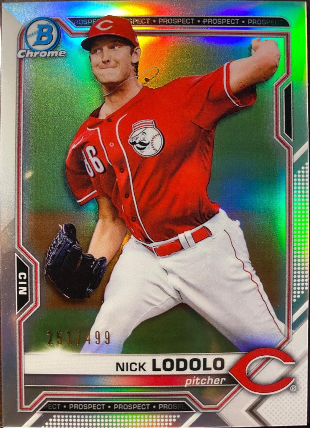 Nick Lodolo [Refractor] #BCP-20
