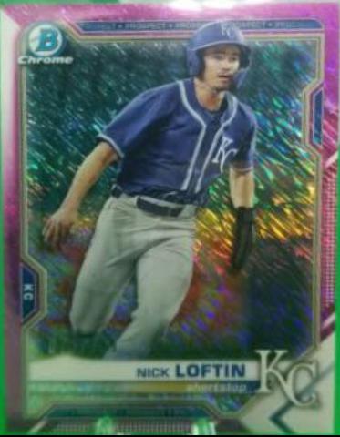 Nick Loftin [Fuchsia Shimmer Refractor] #BCP-144