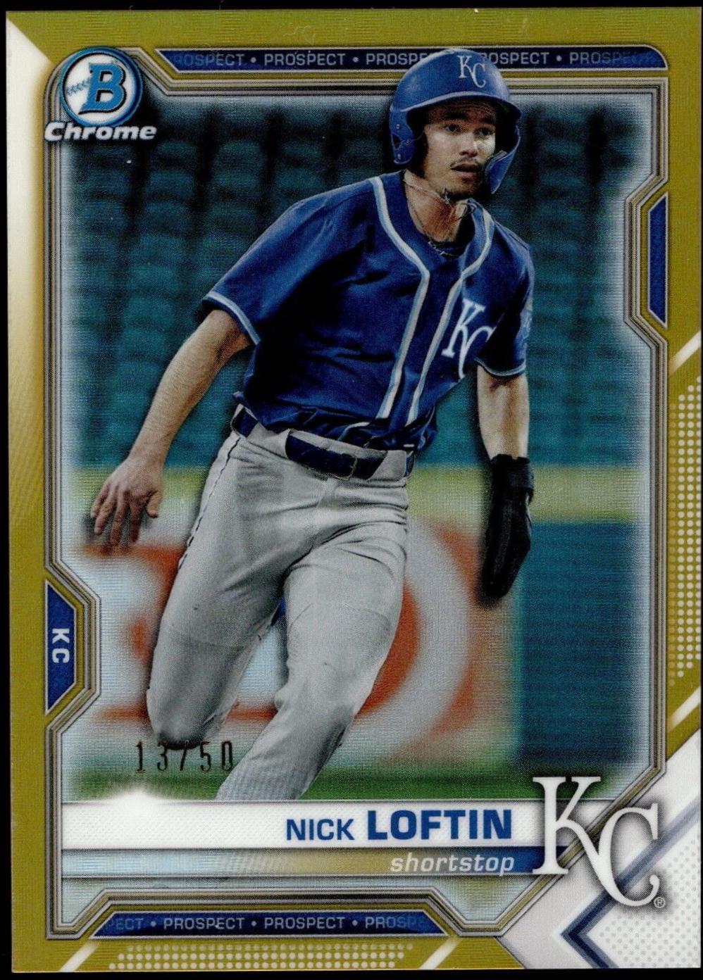 Nick Loftin [Gold Refractor] #BCP-144