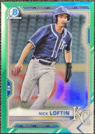 Nick Loftin [Green Refractor] #BCP-144