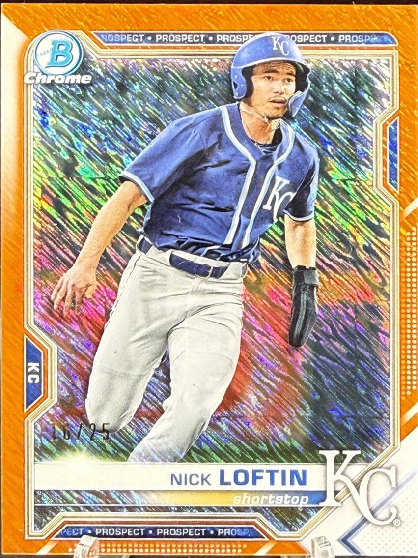 Nick Loftin [Orange Shimmer Refractor] #BCP-144