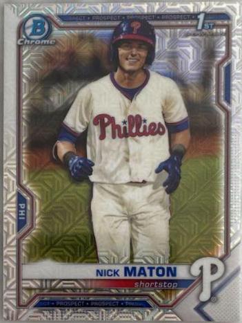 Nick Maton [Refractor] #BCP-5