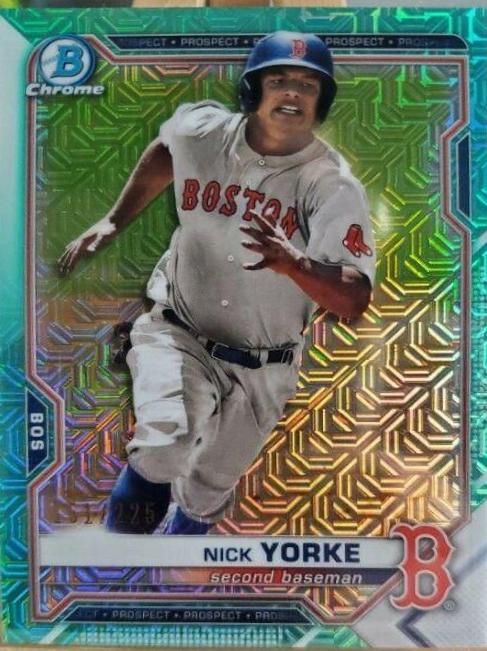 Nick Yorke [Aqua Refractor Mega Box Mojo] #BCP-114