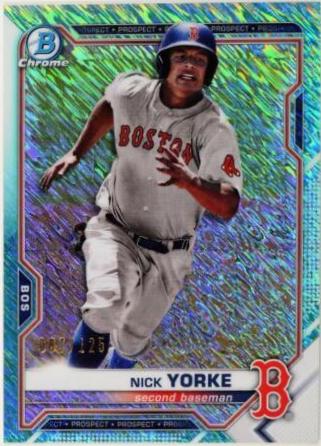 Nick Yorke [Aqua Shimmer Refractor] #BCP-114