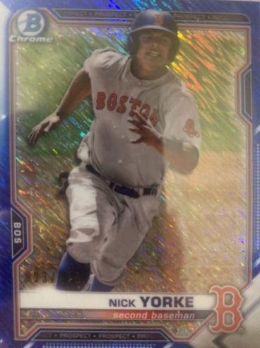 Nick Yorke [Blue Shimmer Refractor] #BCP-114