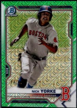 Nick Yorke [Green Refractor Mega Box Mojo] #BCP-114
