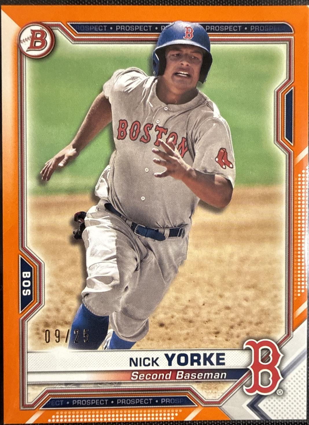 Nick Yorke [Orange Refractor] #BCP-114