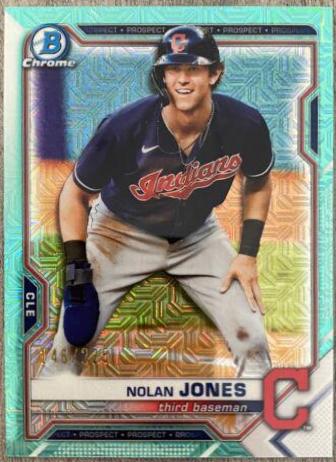 Nolan Jones [Aqua Refractor Mega Box Mojo] #BCP-35