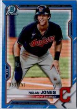 Nolan Jones [Blue Refractor] #BCP-35