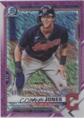 Nolan Jones [Fuchsia Shimmer Refractor] #BCP-35