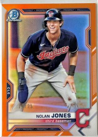 Nolan Jones [Orange Refractor] #BCP-35