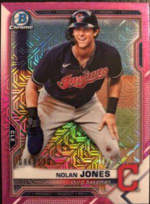 Nolan Jones [Pink Refractor Mega Box Mojo] #BCP-35