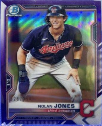 Nolan Jones [Purple Refractor] #BCP-35
