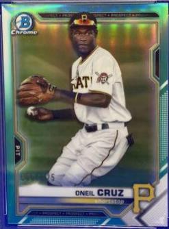 Oneil Cruz [Aqua Refractor] #BCP-24