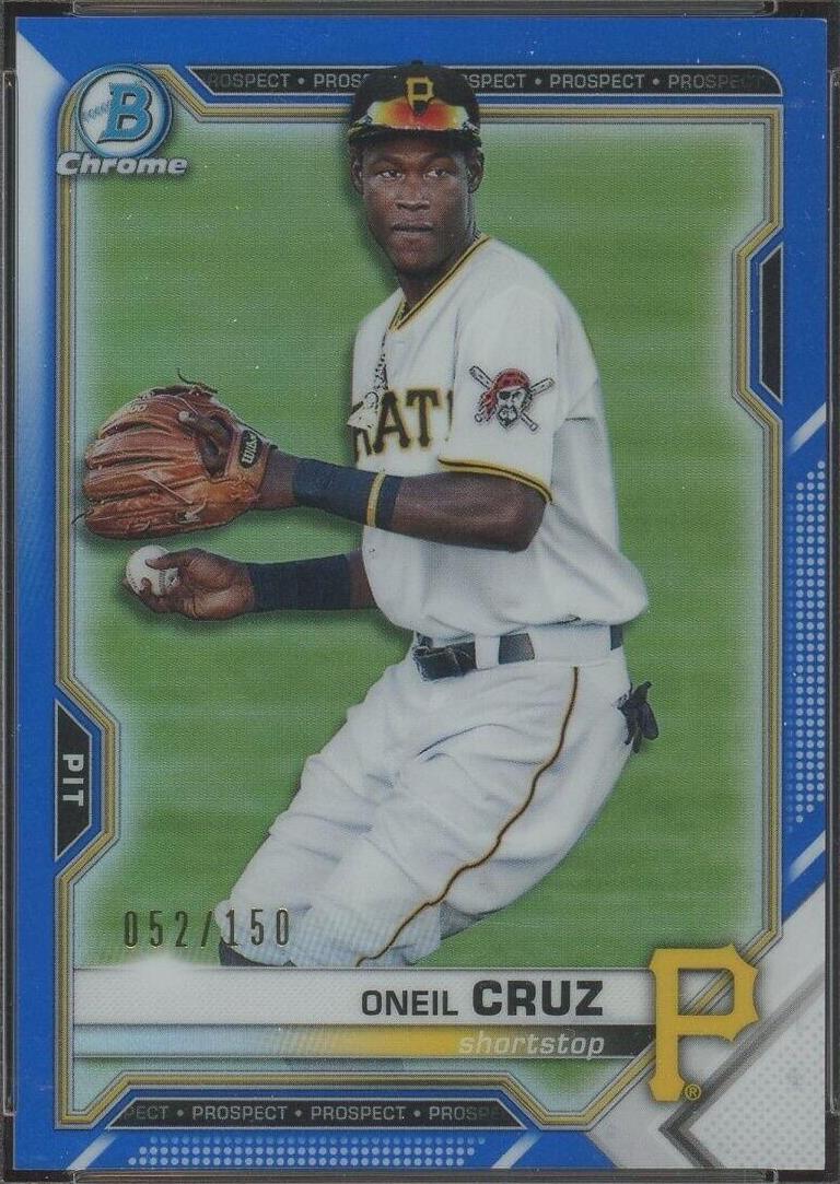 Oneil Cruz [Blue Refractor] #BCP-24