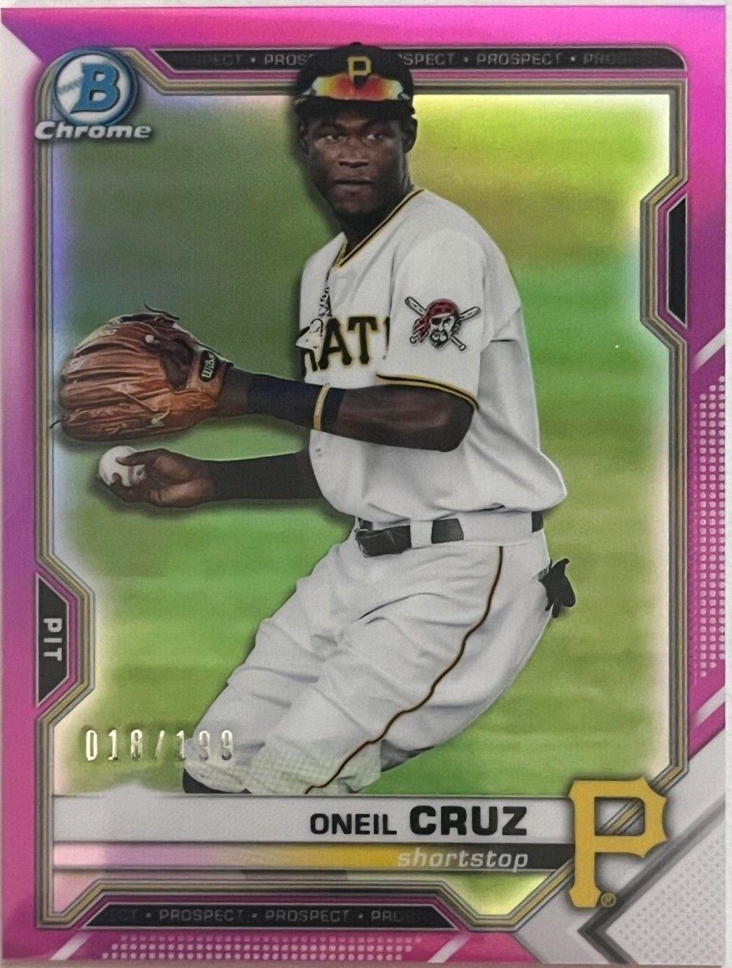 Oneil Cruz [Fuchsia Refractor] #BCP-24
