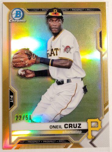 Oneil Cruz [Gold Refractor] #BCP-24