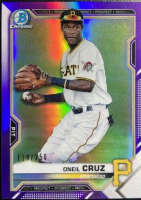 Oneil Cruz [Purple Refractor] #BCP-24