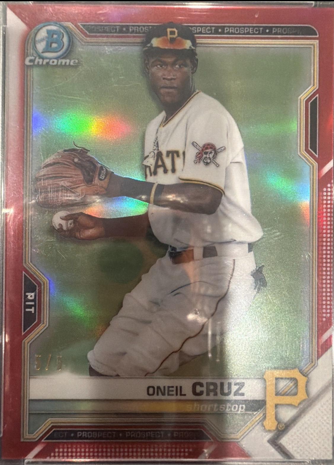 Oneil Cruz [Red Refractor] #BCP-24