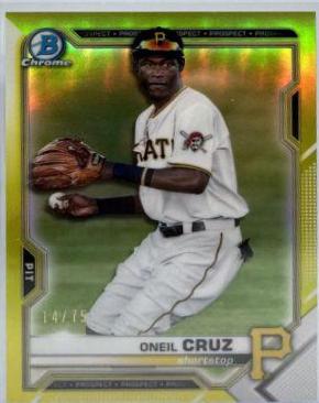 Oneil Cruz [Yellow Refractor] #BCP-24