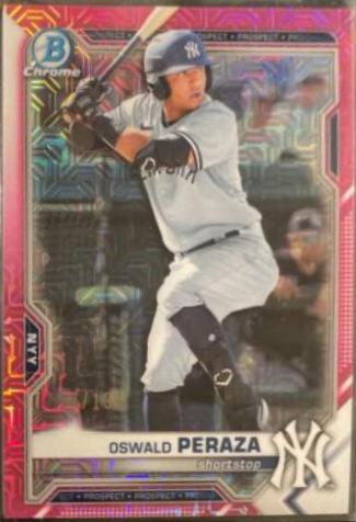 Oswald Peraza [Fuchsia Shimmer Refractor] #BCP-50