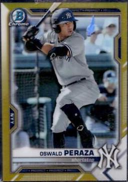 Oswald Peraza [Gold Refractor] #BCP-50