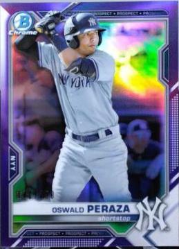 Oswald Peraza [Purple Refractor] #BCP-50