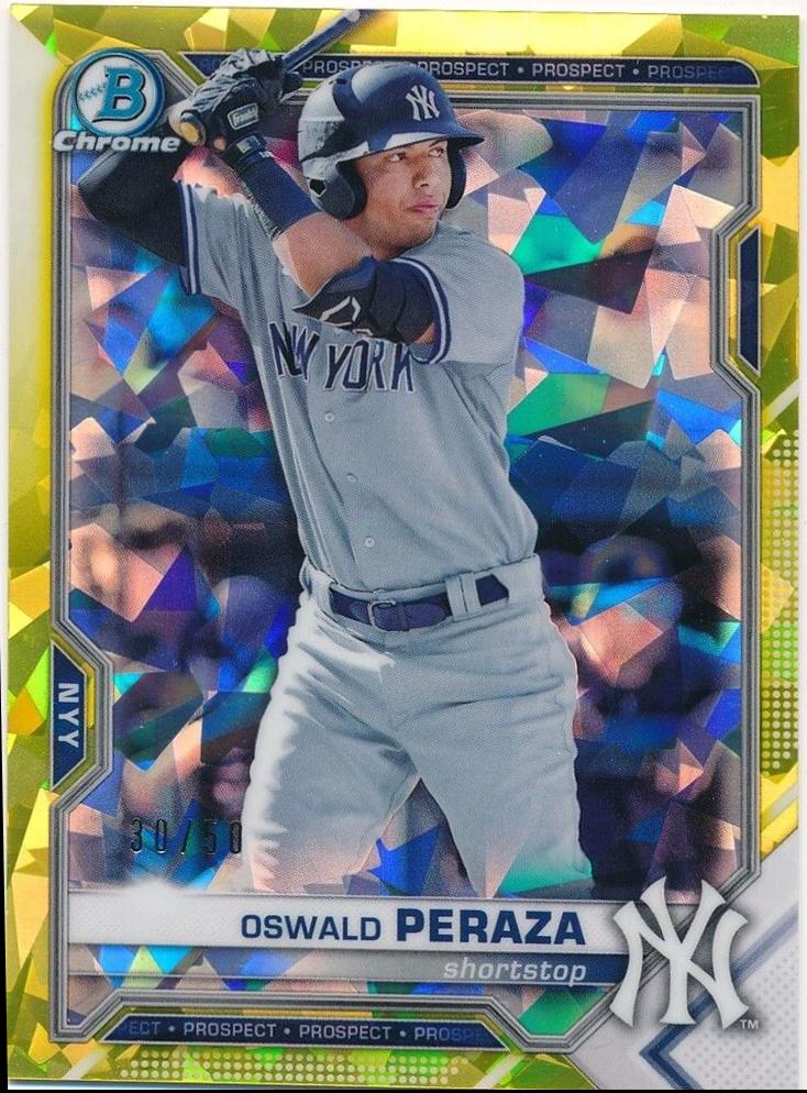 Oswald Peraza [Yellow Refractor] #BCP-50