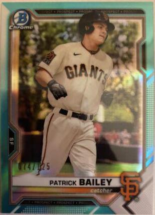 Patrick Bailey [Aqua Refractor] #BCP-108