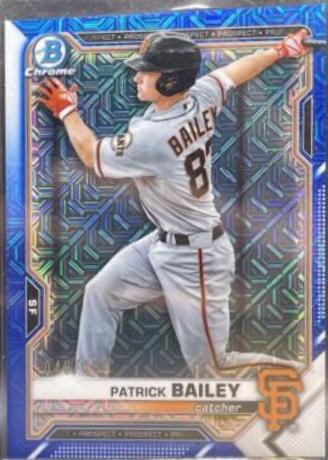 Patrick Bailey [Blue Refractor Mega Box Mojo] #BCP-108