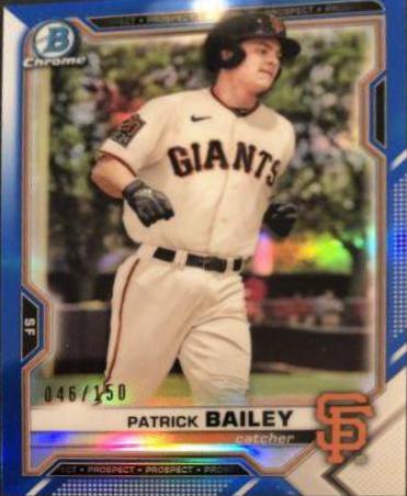 Patrick Bailey [Blue Refractor] #BCP-108